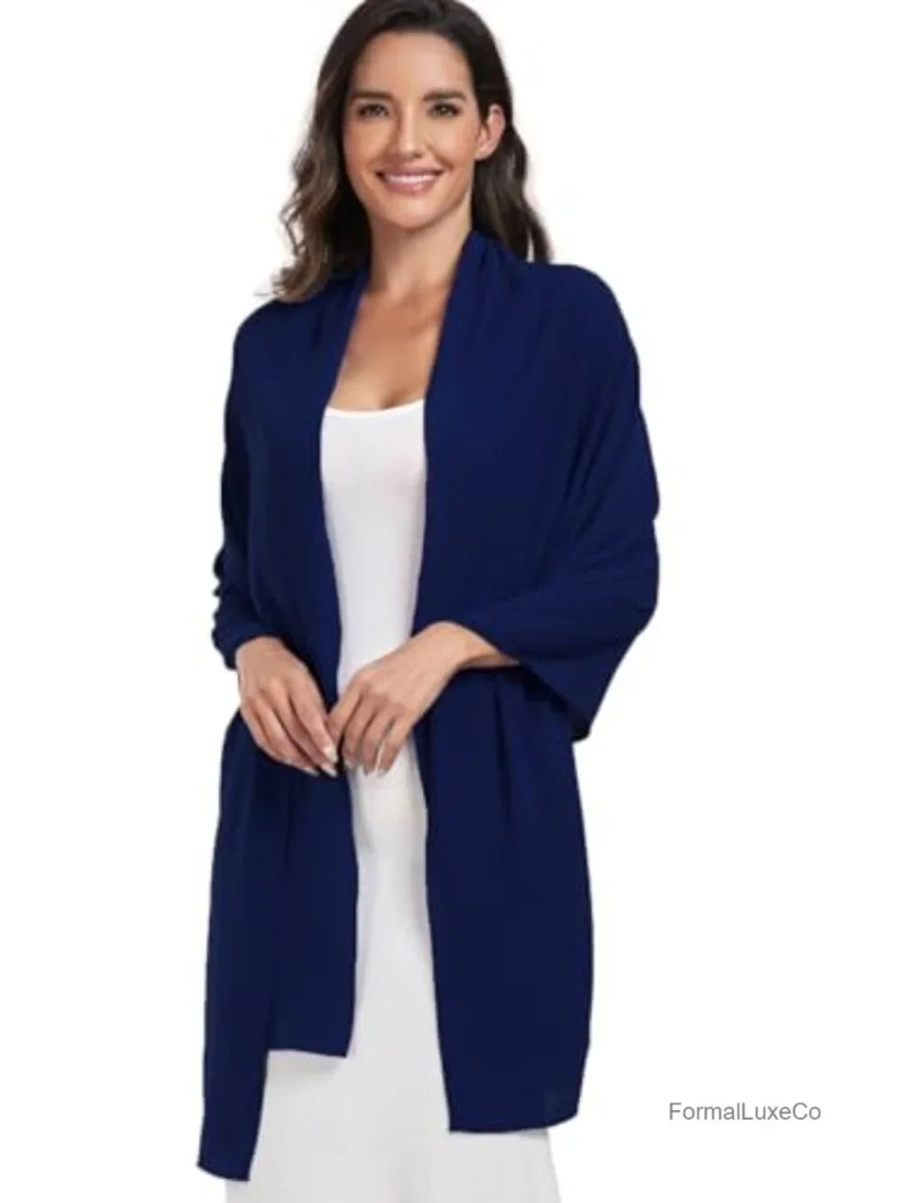 Chiffon Shawl Wrap Wedding Evening Pashmina Scarf for Women